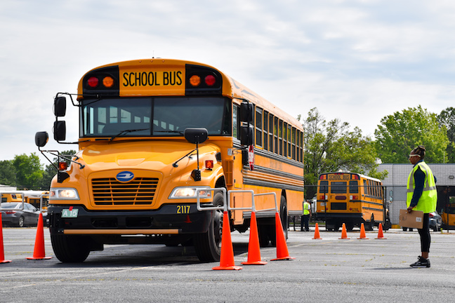 It’s exhausting: Add burgling bus parts to the issues facing K-12 districts